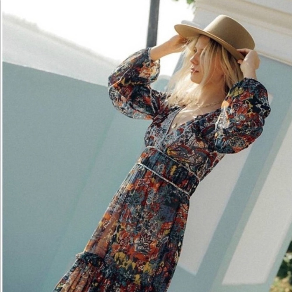 Anthropologie Maeve Anabella Maxi Dress 4